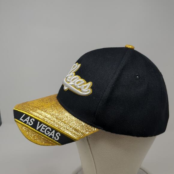 Las Vegas Strapback Baseball Cap Multicolor OS Adjustable Embroidered Chelona - Picture 3 of 9